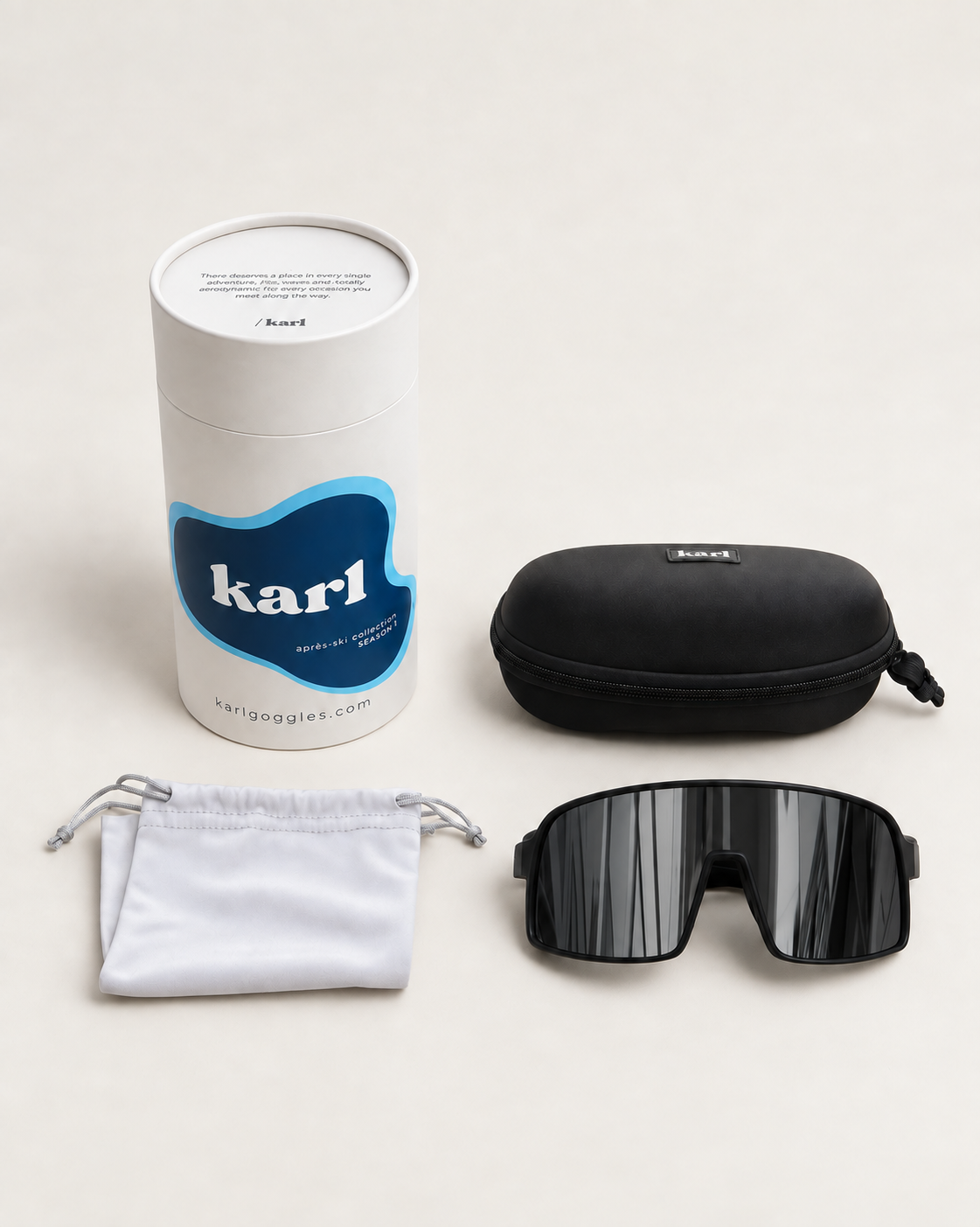 SENDER SUNGLASSES BLACK